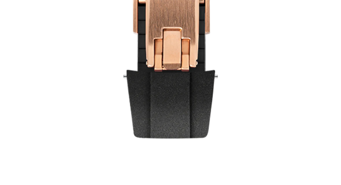 Black Semi-Integrated CTS Rubber Strap - Image 12