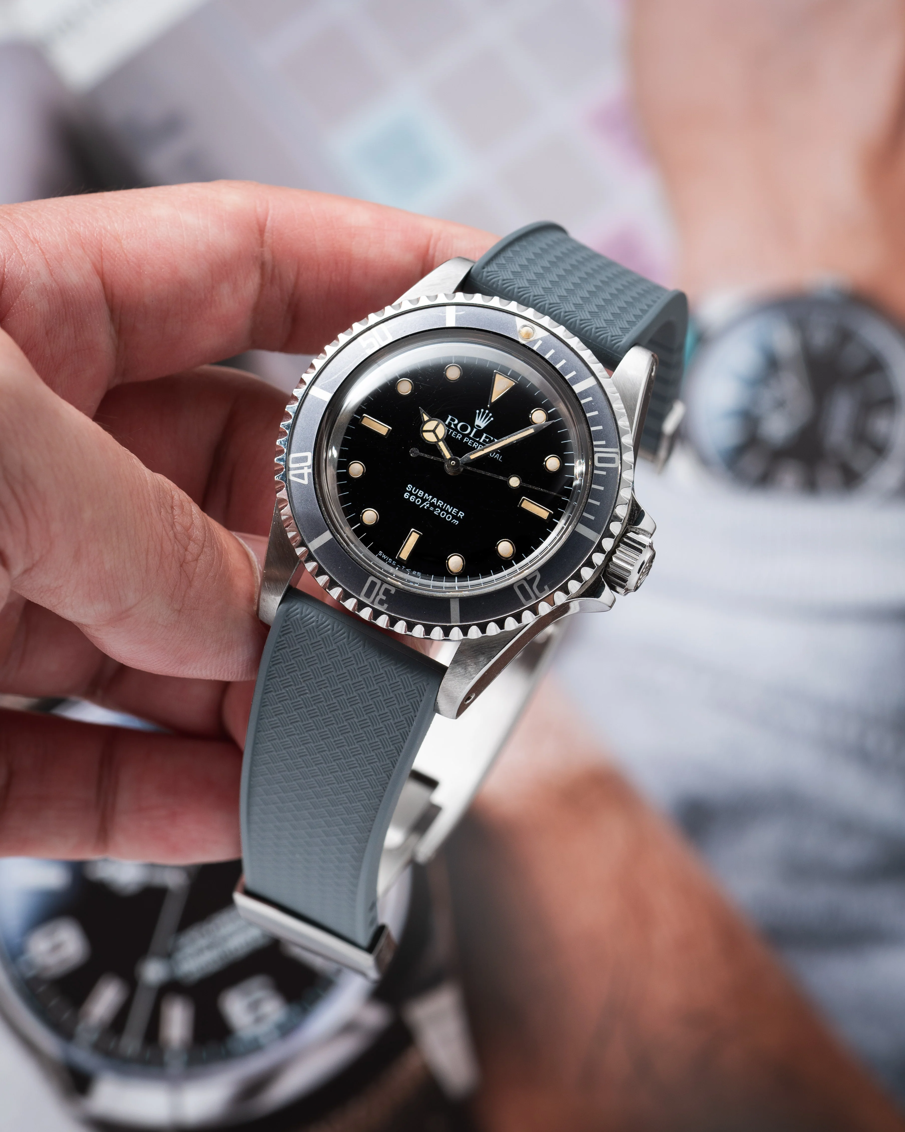 Grey Tropical CTS Rubber Strap - Image 5