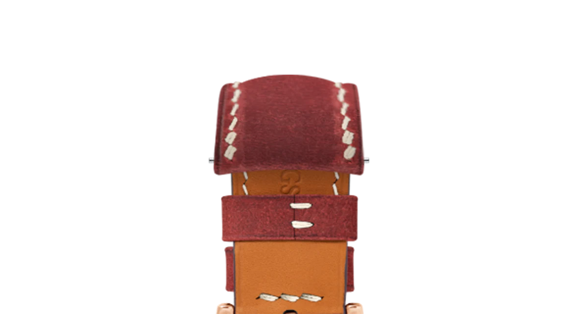 Maroon Crazy Horse Chunky Strap - Image 4