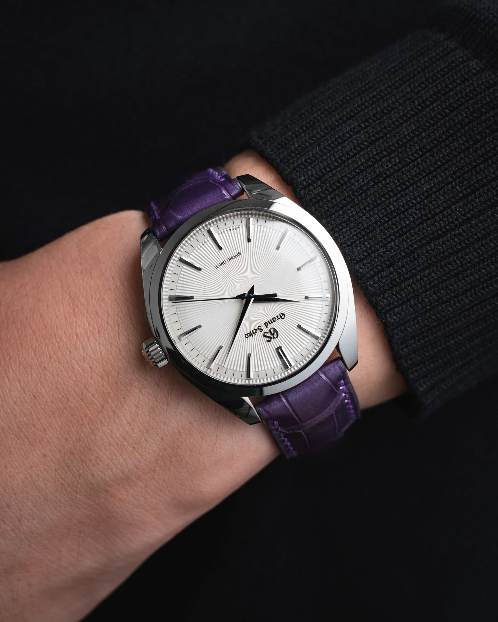 Matte Purple Alligator Signature Strap - Image 3