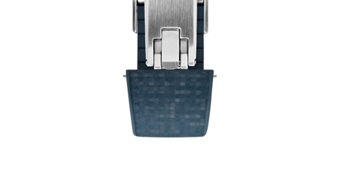 Navy Mosaic CTS Rubber Strap - Image 7