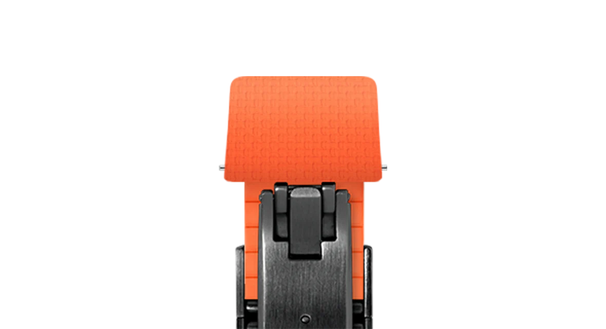 Orange Sailcloth CTS Rubber Strap for F.P. Journe Élégante - Image 13