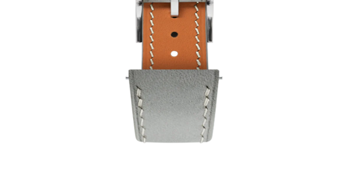 Overstock: Light Grey Nubuck Slim Strap - Image 12